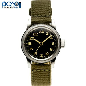M.R.C. WATCH CO.�i�����g�������C�jU.S.ARMY AIR FORCE TYPE A-11 24H �p�C���b�g�E�I�b�` 24���ԕ\��[�N�H�[�c][WW2 REPLICA][��������][A-2202]�y���c���X�z