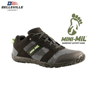 BELLEVILLE�i�x���r���jMini-Mil MM001/ Barefoot Activity Shoe [BLACK/SHADOW CAMO][�~�j�~�� �x�A�t�b�g �A�N�e�B�r�e�B�V���[]