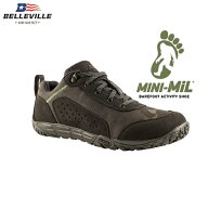 BELLEVILLE（ベルビル）Mini-Mil MM003/ Barefoot Activity Shoe [BLACK/BLACK MULTICAM][ミニミル ベア…
