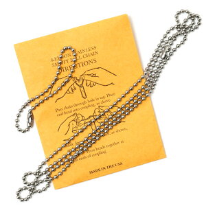 DOG-TAG ID TAG NECKLACE SET NSN [�X�e�����X]�y���^�[�p�b�N�v���X�Ή��z�y���^�[�p�b�N���C�g�Ή��z