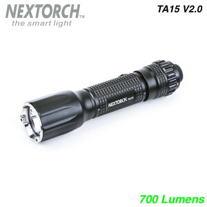 NEXTORCH�i�l�N�X�g�[�`�jTA15 V2.0 Flashlight [3�i�K�����{�X�g���{�_���t���b�V�����C�g][�P�O/CR123A /16340/14500���`�E���C�I���d�r�g�p�\]