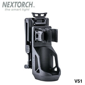 NEXTORCH�i�l�N�X�g�[�`�jV51 Flashlight Holder [�t���b�V�����C�g�z���X�^�[][�{�f�B�a25mm-32mm�Ή�]