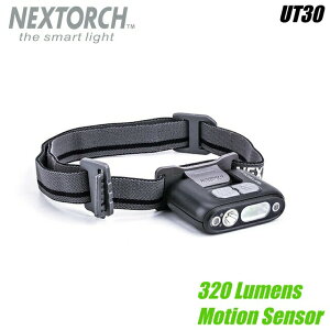 NEXTORCH�i�l�N�X�g�[�`�jUT30 ���[�V�����Z���T�[ TYPE-C ���`���[�W�u�� LED�w�b�h�����v [LED�J���[��/��]