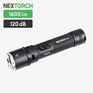 NEXTORCH�i�l�N�X�g�[�`�jP86 Flashlight [1600���[����/�d�q�z�C�b�X���@�\�t���t���b�V�����C�g][3�i�K����]