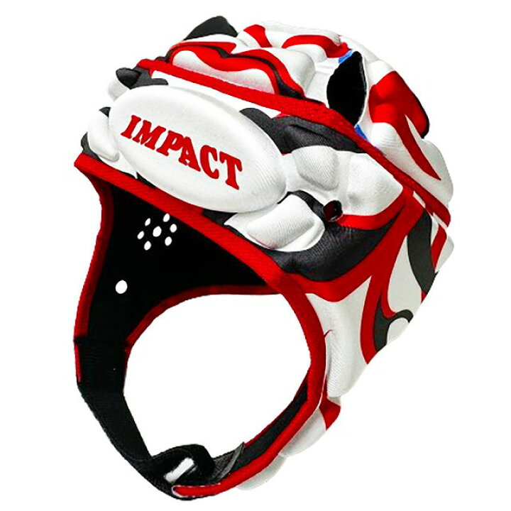 楽天市場】IMPACT インパクト KABUKI Red レッド 赤 ラグビー ヘッド 