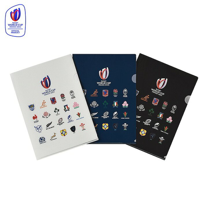 楽天市場】RWC 20 UNIONS COLLECTION クリアファイル3枚セット 