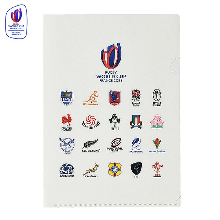 楽天市場】RWC 20 UNIONS COLLECTION クリアファイル3枚セット 