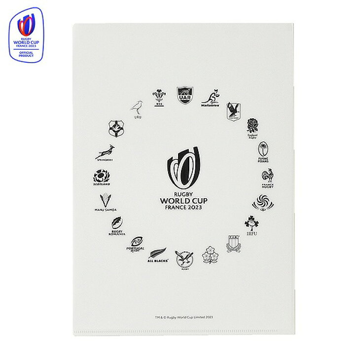 楽天市場】RWC 20 UNIONS COLLECTION クリアファイル3枚セット 
