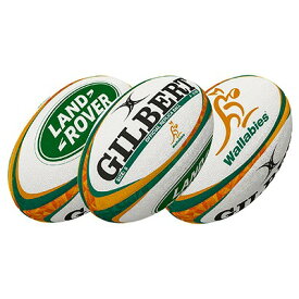 GILBERT ギルバート ワラビーズ オーストラリア レプリカ ボール 5号 GB9216 ラグビーボール
