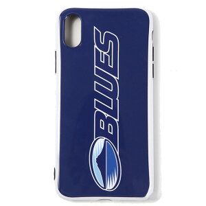 �yBLUES�z �u���[�Y iPhone X/XS �P�[�X �X�[�p�[���O�r�[