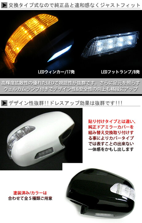 楽天市場】塗装済 純正交換式 ハイエース レジアス 200系 