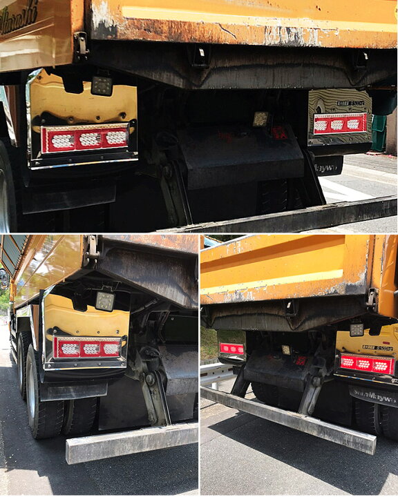 楽天市場】ファイバー LED トラックテール シーケンシャル 左右セット  