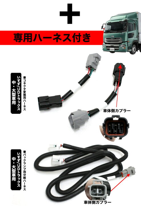 楽天市場】クオン 日産UD ファイバー LED トラックテール 