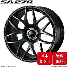 ウェッズ ホイール ウェッズスポーツ SA-27R レガシィB4 BN系 スバル 18インチ 5H 4本セット 0074174 WEDS