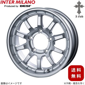 アルミホイール ジムニー JB64W スズキ インターミラノ クロスフィールドα 1本 16インチ 5穴 単品 【16×5.5 5-139.7 INSET20 SI】