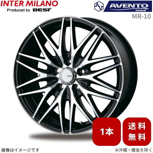 �z�C�[�� 1�{ LBX 10�n ���N�T�X �C���^�[�~���m �A���F���g MR-10 17�C���` 5�� �y17×7.0 5H-114.3 INSET38 �u���b�N/�|���b�V��(BK/P)�z INTER MILANO �P�i