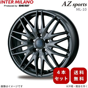 �z�C�[�� 4�{ �t�H���X�^�[ SL�n �X�o�� �C���^�[�~���m AZ�X�|�[�c ML-10 18�C���` 5�� �y18×7.5 5H-114.3 INSET48 �_�[�N�O���[���^���b�N(DGM)�z INTER MILANO 1�䕪