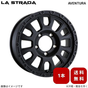 �A���~�z�C�[�� 1�{ �W���j�[ JB23W �X�Y�L ���X�g���[�_ �A�x���`���� �����N���u���b�N 16�C���` 5.5J 5H PCD139.7 �C���Z�b�g+22 5�� 16×5.5J LA STRADA LA655S22WB �P�i