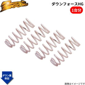 ダウンサス アコード CL8 ホンダ H14/10〜H20/12 K20A 4WD 2.0L ダウンフォースHG 1台分 ZOOM ZHO015020SHG