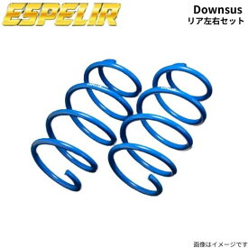ダウンサス eKスペース/eKスペースカスタム B11A ミツビシ エスペリア リア左右セット スプリング ESPELIR ESB-3255R