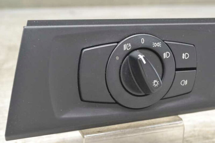 BMW 320i E90 前期(VA20) 純正 良品 取付OK 動作保証 ヘッドライトスイッチ k069455 中古20230225  メイクバリューカーパーツ