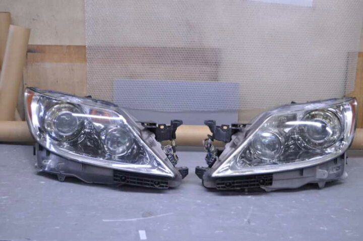 楽天市場】レクサス LS460 前期(USF40) 純正 コイト ヘッドライト 左右 