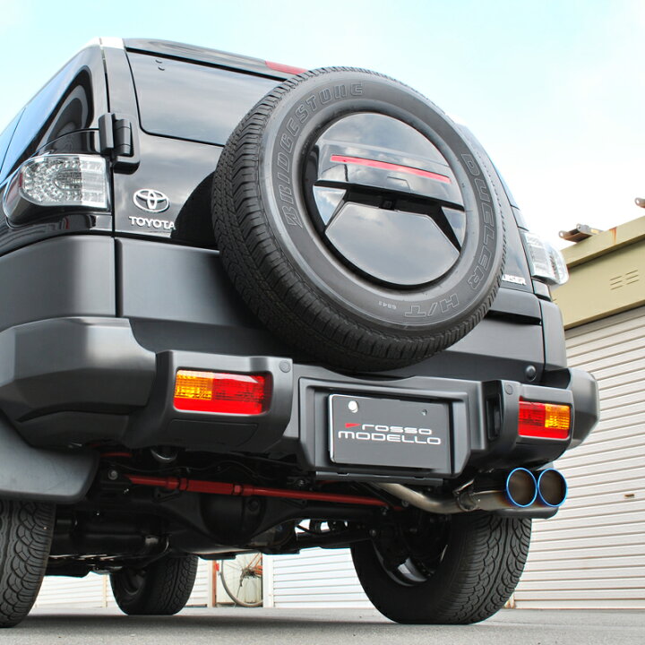 楽天市場】ロッソモデロ DUSSEL Ti-C マフラー トヨタ FJクルーザー 