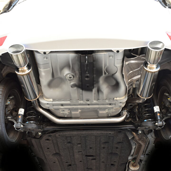 楽天市場】【車検対応】ロッソモデロ DUALIST EX マフラーヴェゼル  