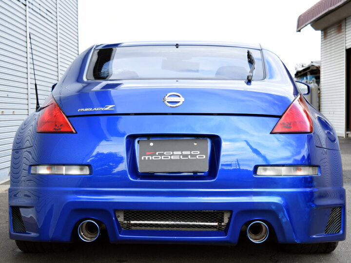 楽天市場】ロッソモデロ Ti-C マフラーフェアレディZ Z33 マフラー前期 