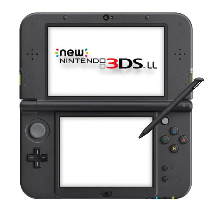 楽天市場】new ニンテンドー3DS LL本体 ライム × ブラック  