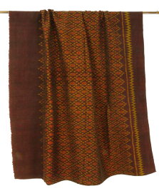 オールド マッドミー シルク サロン 古布 タイの絣織り 巻きスカート タペストリー