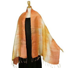 タイシルク 絣織りショール 手織り タペストリー ストール 絹織物 絹100% 母の日 敬老の日ギフト 誕生日プレゼント