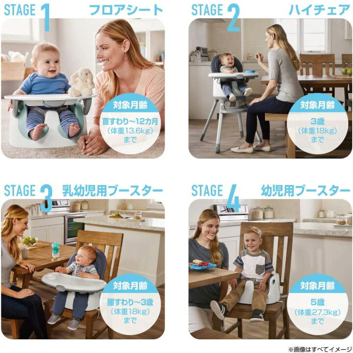 楽天市場】即納 【 GRACO 】 グレコ 7-in-1 ハイチェア フロアツー 