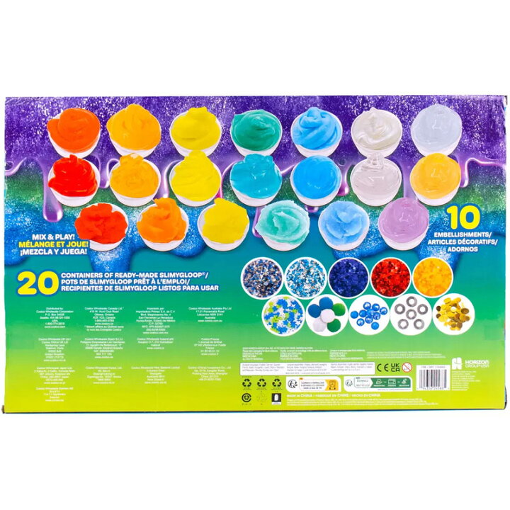 楽天市場】【SLIMYGLOOP】スライミーグループ スライム セット 20個入  