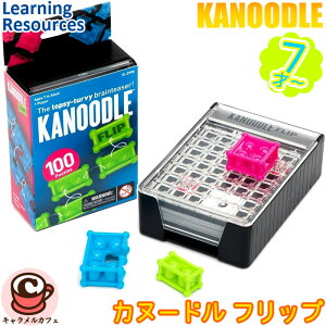 【ラーニングリソーシズ】KANOODLE FLIP カヌードルフリップ EI 2998 Learning Resources脳トレ パズル ゲーム 子ども 楽しい 論理的 思考力 空間認識力 問題解決力 7才 小学生 知育玩具 カラフル 片付け