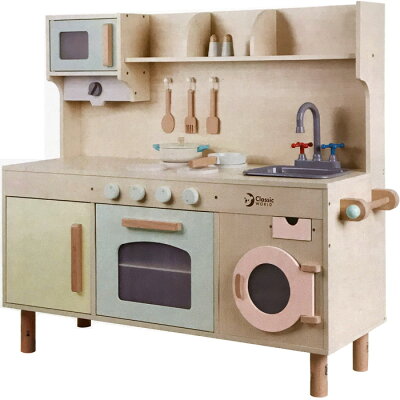 楽天市場 予約商品 Classicworld クラシックワールド デラックスキッチン ゴージャスキッチン Classic World Gorgeous Kitchenピンク おままごと 送料無料 Costco コストコ キャラメルカフェ