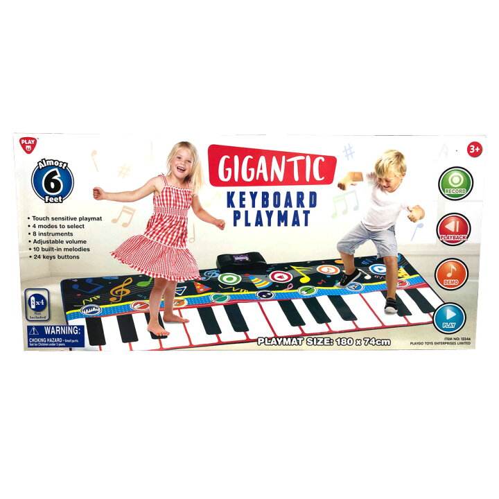 楽天市場】即納 Gigantic Keyboard Playmatジャイアント キーボード 