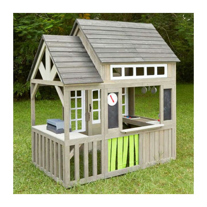 楽天市場 送料無料 Costco コストコ Kidkraft キッドクラフト シダーサミット シーニック ビュー プレイハウスcedar Summit Scenic View Playhouse ままごと 子供の日 プレゼント キャラメルカフェ