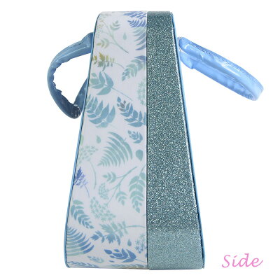 楽天市場 あす楽 送料無料 Costco コストコ Disneyprincess ディズニープリンセス アナと雪の女王メイクバッグ アナ雪 コスメバッグ トイメイク メイクセット21ver 台形 ブルー 水色ネイル リップ アイシャドウ プレゼント 誕生日 クリスマス ギフト