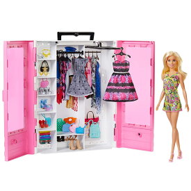 【 バービー Barbie 】 バービーとピンクなクローゼット ドール ＆ ファッションセットBarbie Pink Closet Doll & Fashion Set ごっこ着せ替え人形 誕生日 プレゼント プレゼント ギフト おもちゃ あす楽