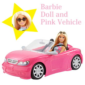 【 バービー Barbie 】 バービーとおでかけ! かわいいピンクのクルマBarbie Doll and Pink Vehicleバービー人形 ドール おもちゃ誕生日 プレゼントに あす楽
