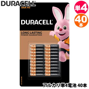 �y DURACELL �z �f�����Z�� �A���J���P4�d�r 40�{ 1012891�P�l ���d�r �d�r ������ �A���J�����d�r 10�N�ۑ� ����s�g�p ��e�� �Ɩ��p ����