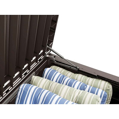 楽天市場 12月 1月入荷 予約販売 送料無料 Costco コストコ Keter ケーター ベンチ型 物置 ウエストウッド デッキボックス 570l収納ボックス 屋外 屋内 幅150cm ケター ライフタイムをお探しの方にも キャラメルカフェ