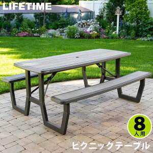 y LIFETIME zCt^C sNjbNe[uؒ Ebh PICNIC TABLE 1902245 ܂肽 gݗ AEghA`FA AEghAe[u   O Lv AEghA p[eB[ o[x