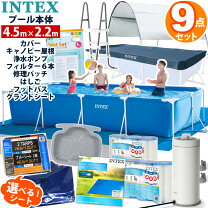 楽天市場】インテックス プールポンプ付きの通販