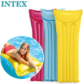 【 INTEX インテックス 】 エコノマット 海水浴 183×69cm フローティングマット マットタイプフロート エアーマット 浮き輪 浮袋 #59703 おもちゃネコポスは 送料無料