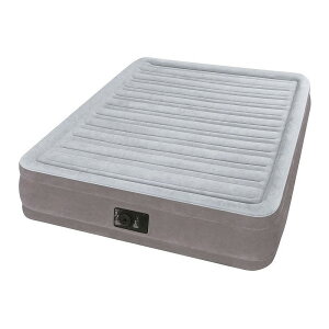 【 INTEX インテックス 】 エアーベッド ツインコンフォート ダブルサイズ 電動式191×137×33cm グレー 67767 誕生日 プレゼント ギフト 贈り物