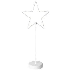 【 IKEA イケア 】 STRALA ストローラ 【 カラフル 星 】 105.029.11LED デコレーション 電池式 ホワイト 電気 照明 フロアランプ イルミネーション 照明 映え かわいい キレイ 星 パーティー あす楽