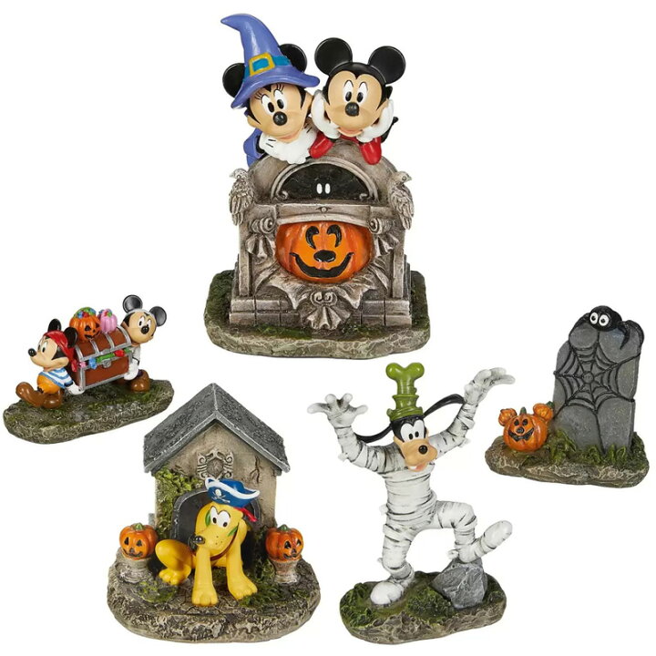 楽天市場】ディズニー ハロウィン ビレッジ 12ピースセット 1784993 