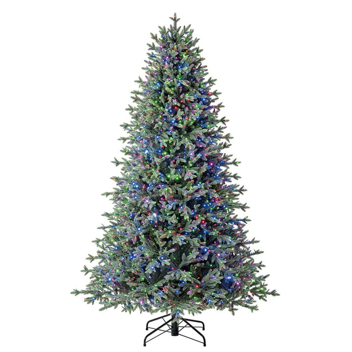 楽天市場】約228cm クリスマスツリー 電飾付き LED 1850個 1739980 